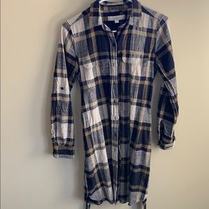 Ann Taylor Loft flannel button up!